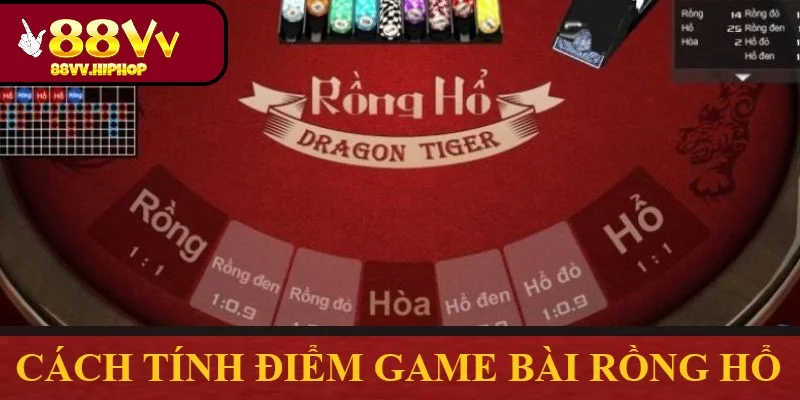 Cách tính điểm Dragon Tiger khá đơn giản